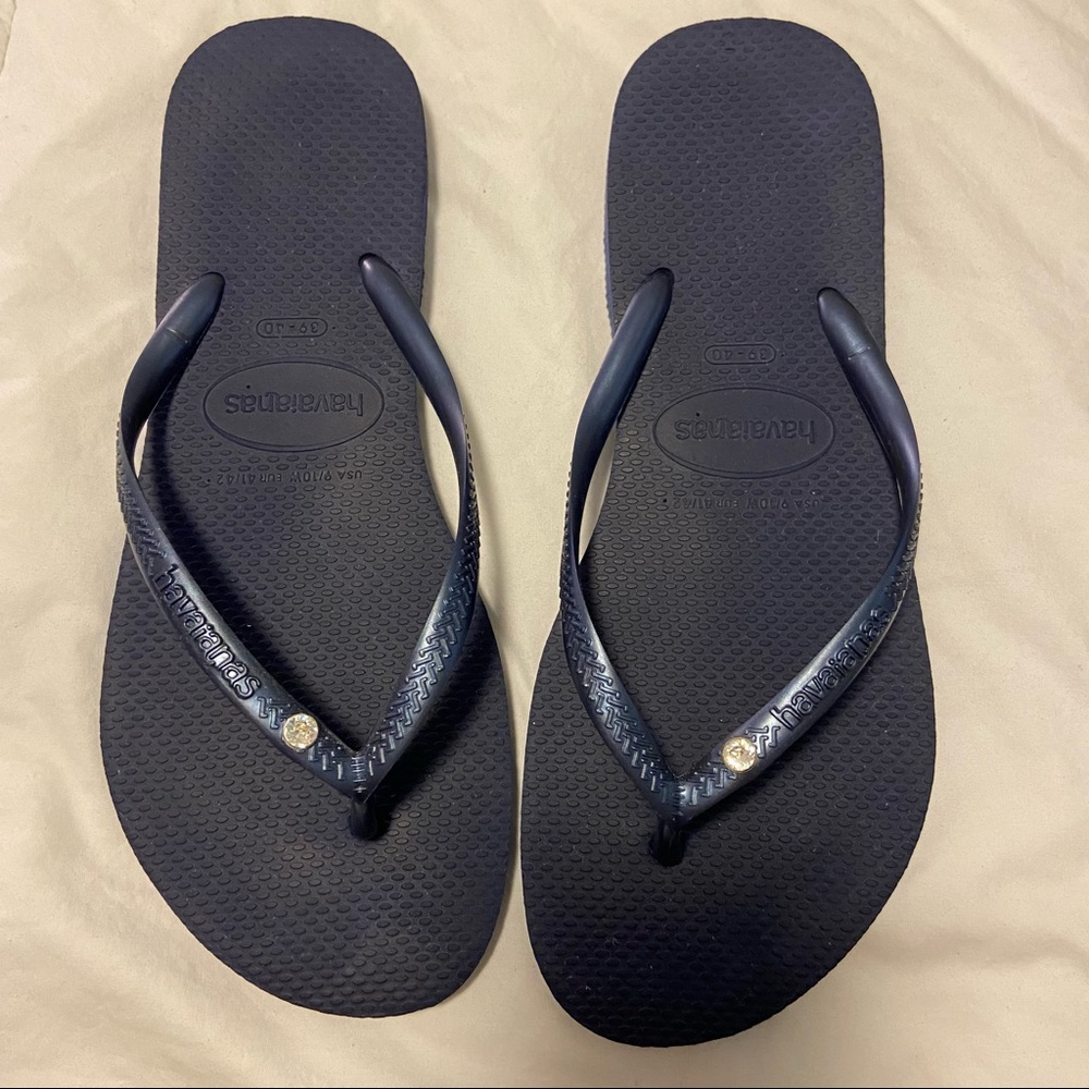 Havaianas Flip Flop with/ Swarovski Crystal
